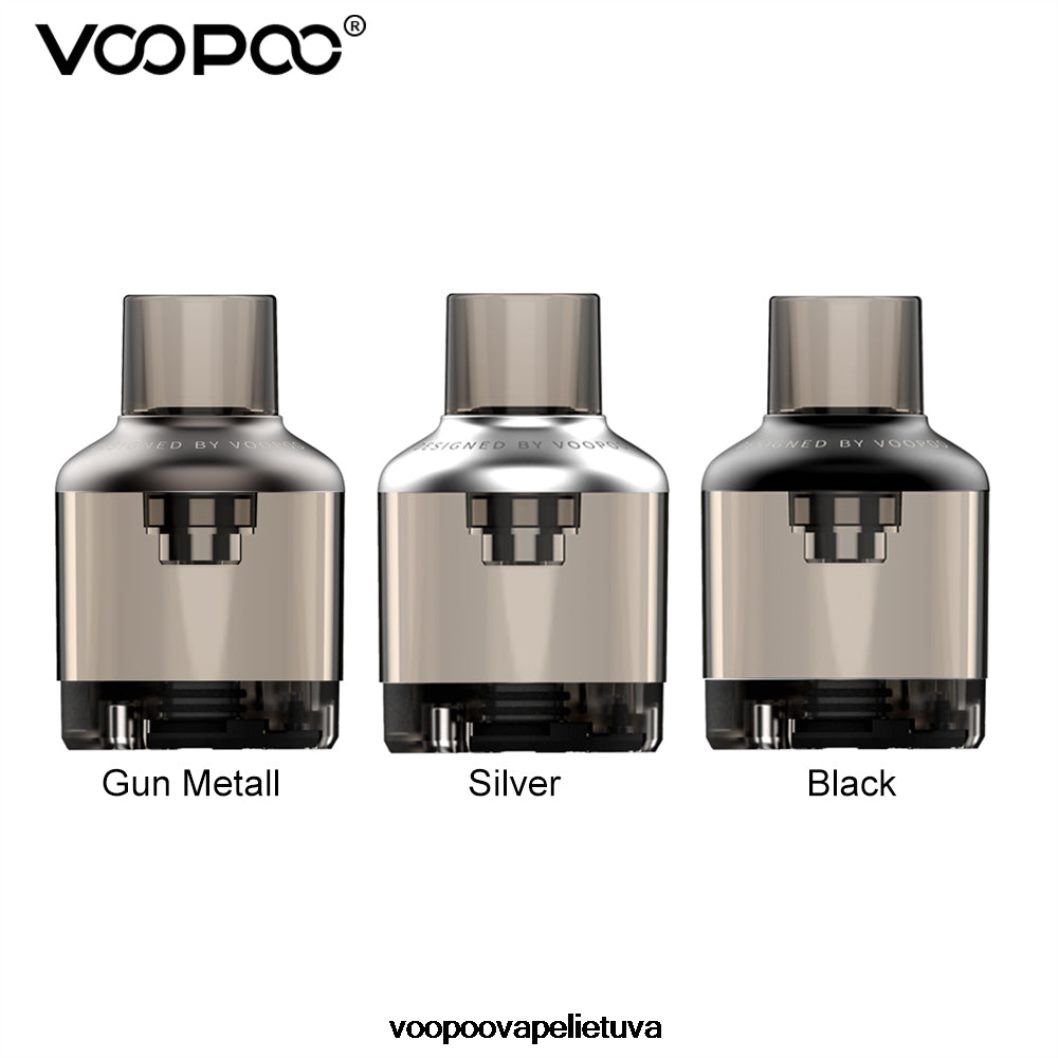 VOOPOO TPP POD (2 vnt.) juodas - VOOPOO Lietuva 2RTB4J566