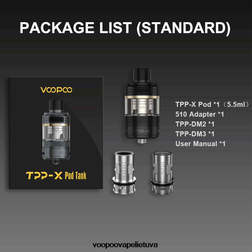 VOOPOO TPP X ankšties bakas vaivorykštė - VOOPOO Vape Store 2RTB4J514