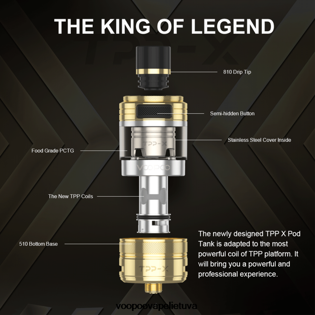 VOOPOO TPP X ankšties bakas vaivorykštė - VOOPOO Vape Store 2RTB4J514