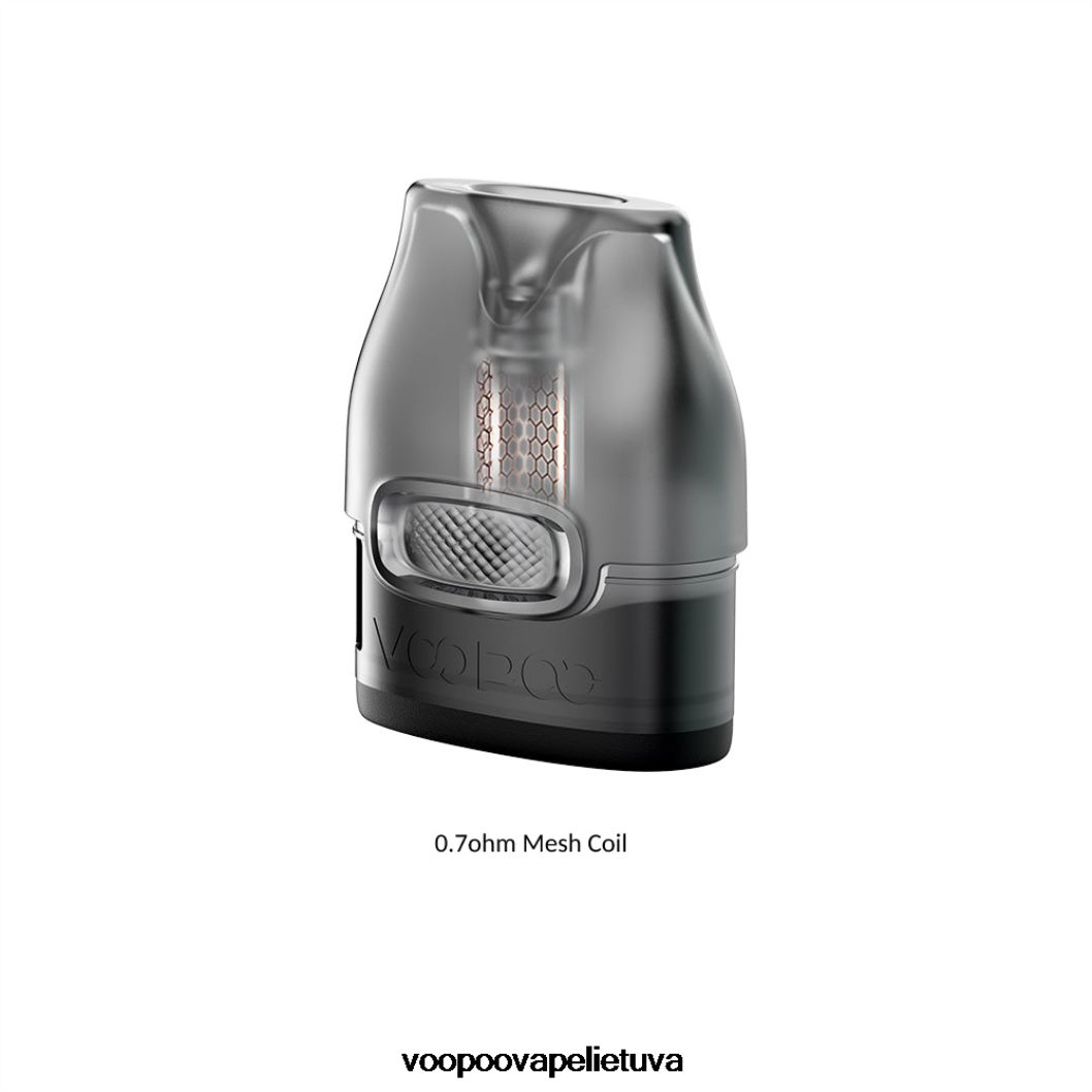 VOOPOO V.THRU PRO kasetė (2 vnt.) 0,7 omo tinklelio ritė - VOOPOO Vape Store 2RTB4J504