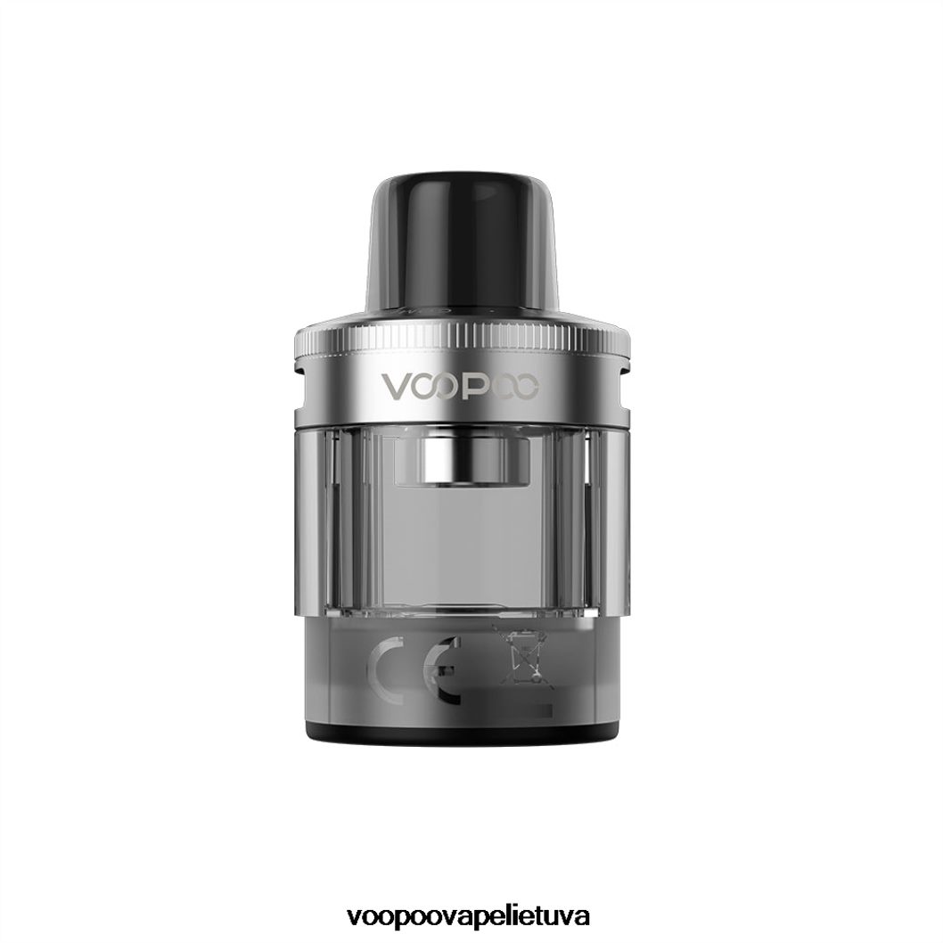 VOOPOO PNP X EMPTY kasetė (nauja versija) dtl – sidabras - VOOPOO Vape Vilnius 2RTB4J558