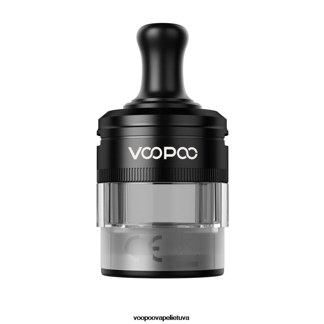 VOOPOO PNP X EMPTY kasetė (nauja versija) mtl – juoda - VOOPOO Vape Mod 2RTB4J559