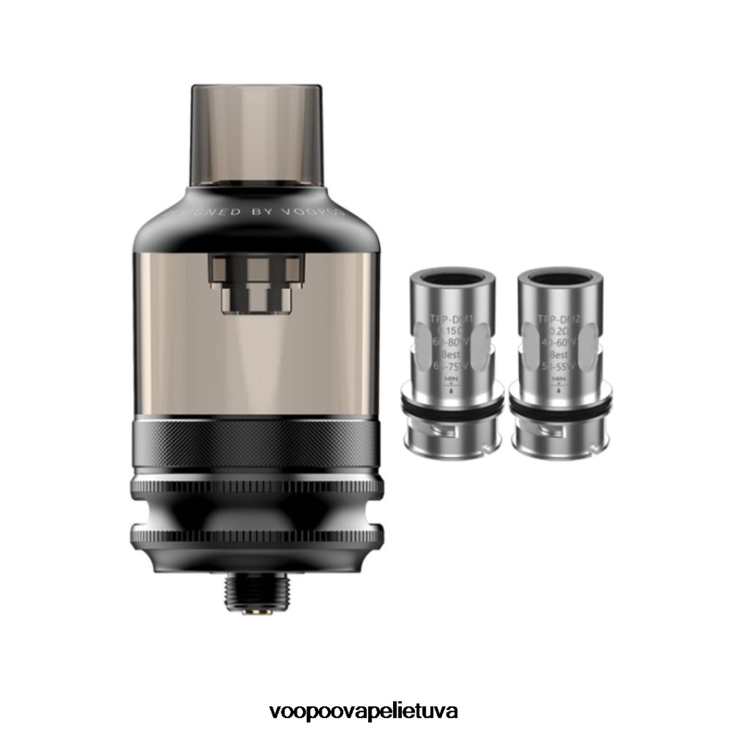 VOOPOO TPP ankšties bakas juodas - VOOPOO Vape Argus Lietuva 2RTB4J542