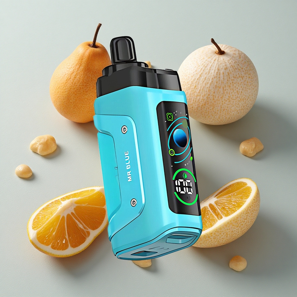 Razz Bar 45000 Puffs Dangaus Mėlynojo Nikotino Stiprumas 20 mg/ml