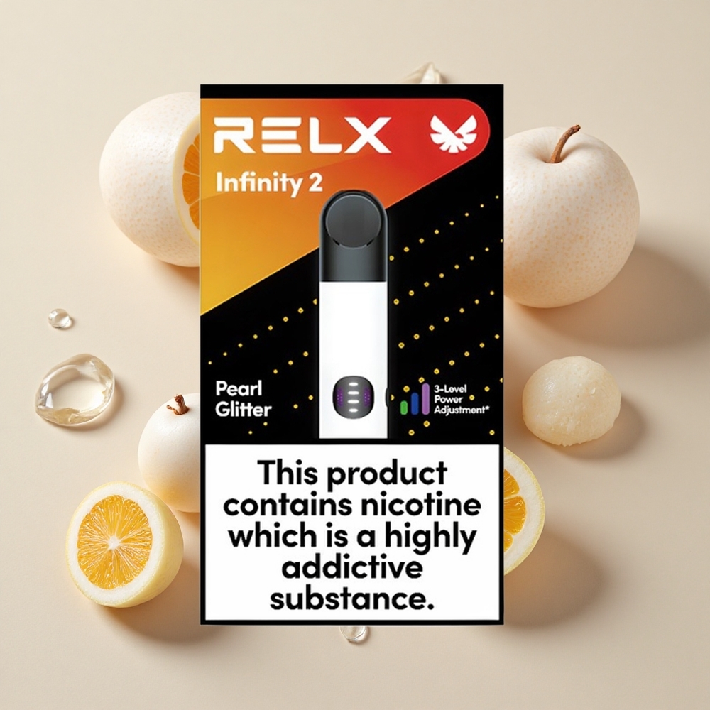 RELX Infinity 2 600-650 Puffs Perlinis miltelis