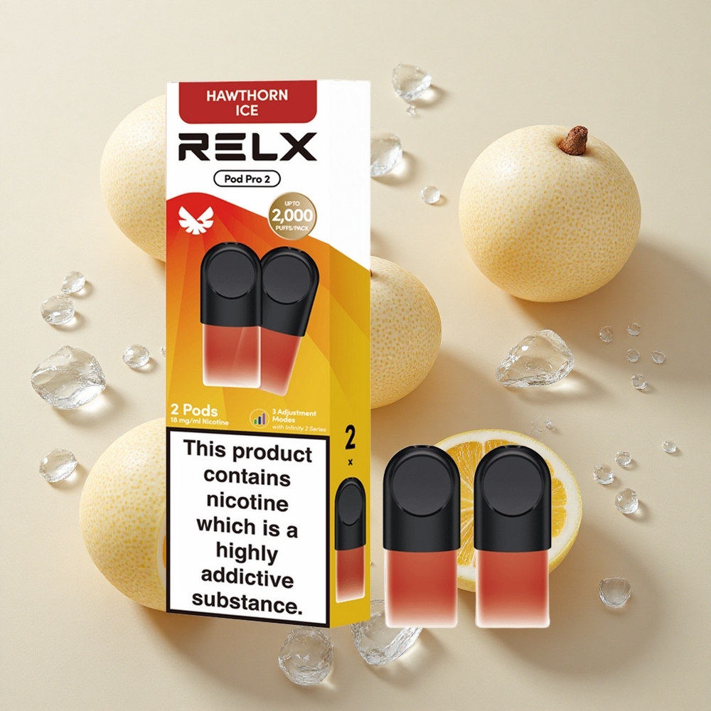 RELX Pod Pro 2 600 Puffs 1,8% nikotino Glesvynų ledas