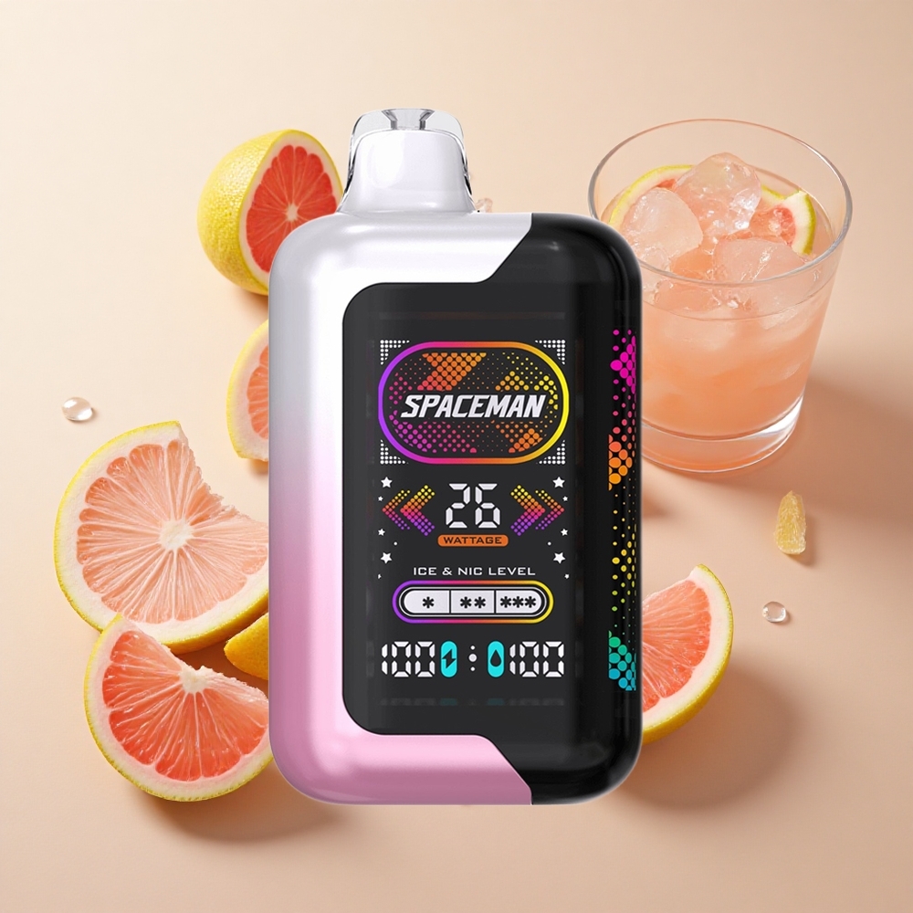 SMOK SPACEMAN SP40000 Vienkartinės elektroninės cigaretės Citrinų Limonadas su 20ml Skysčio Talpa