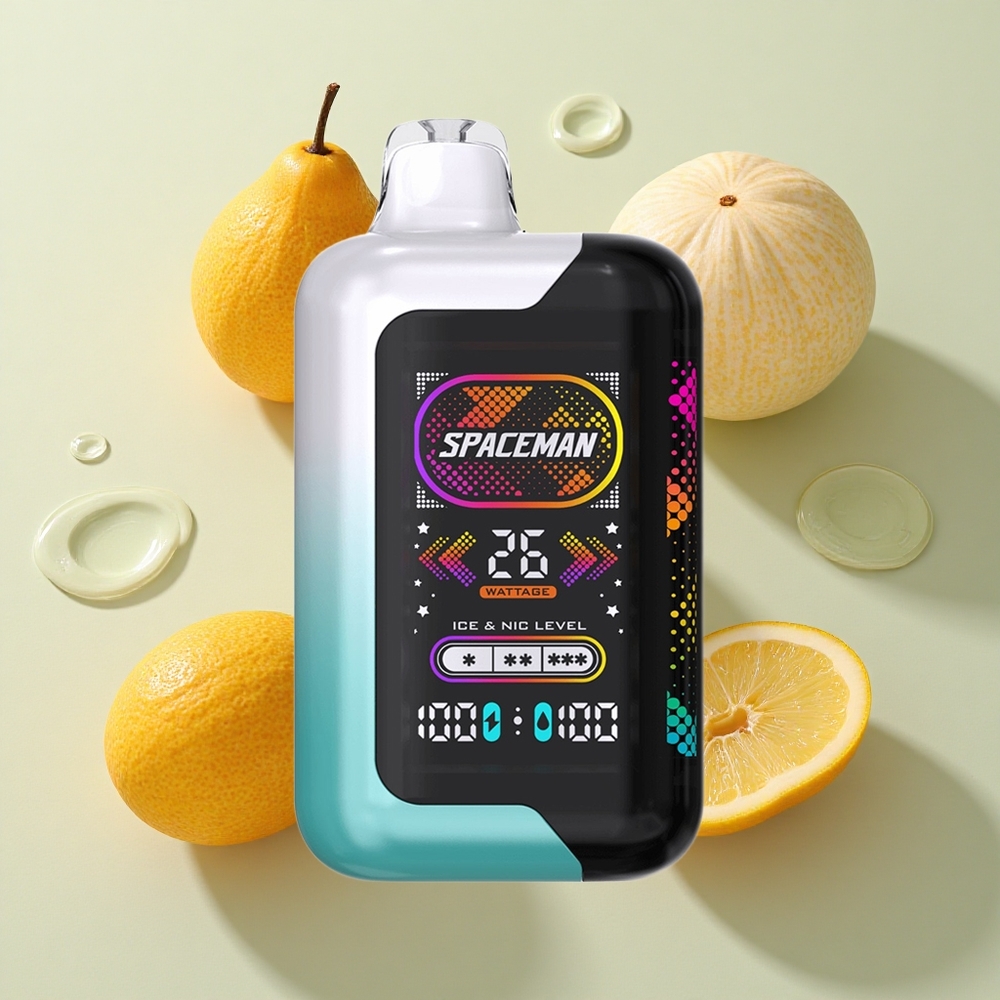 SMOK SPACEMAN SP40000 Vienkartinės elektroninės cigaretės Šviežios Mėtos su 20ml Skysčio Talpa