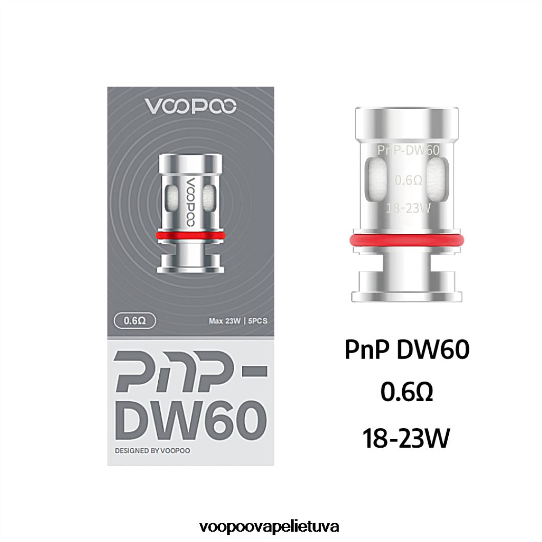 VOOPOO PNP ritės (5 vnt.) pnp-dw60 - VOOPOO Vape Store 2RTB4J604