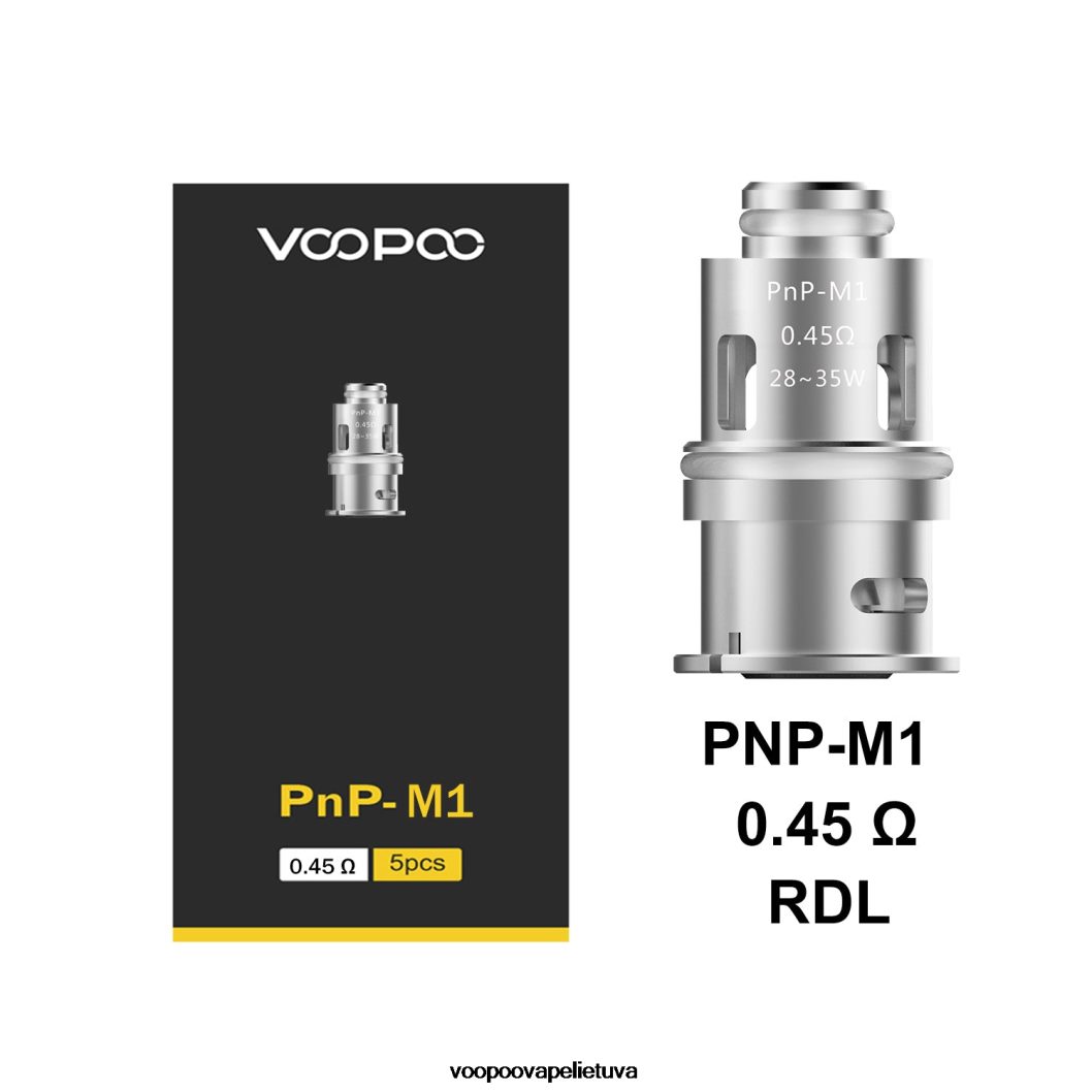 VOOPOO PNP ritės (5 vnt.) pnp-m1 - VOOPOO Vape Vilnius 2RTB4J588