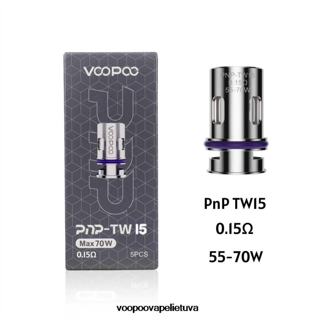 VOOPOO PNP ritės (5 vnt.) pnp-tw15 - VOOPOO Vape Drag Lietuva 2RTB4J601