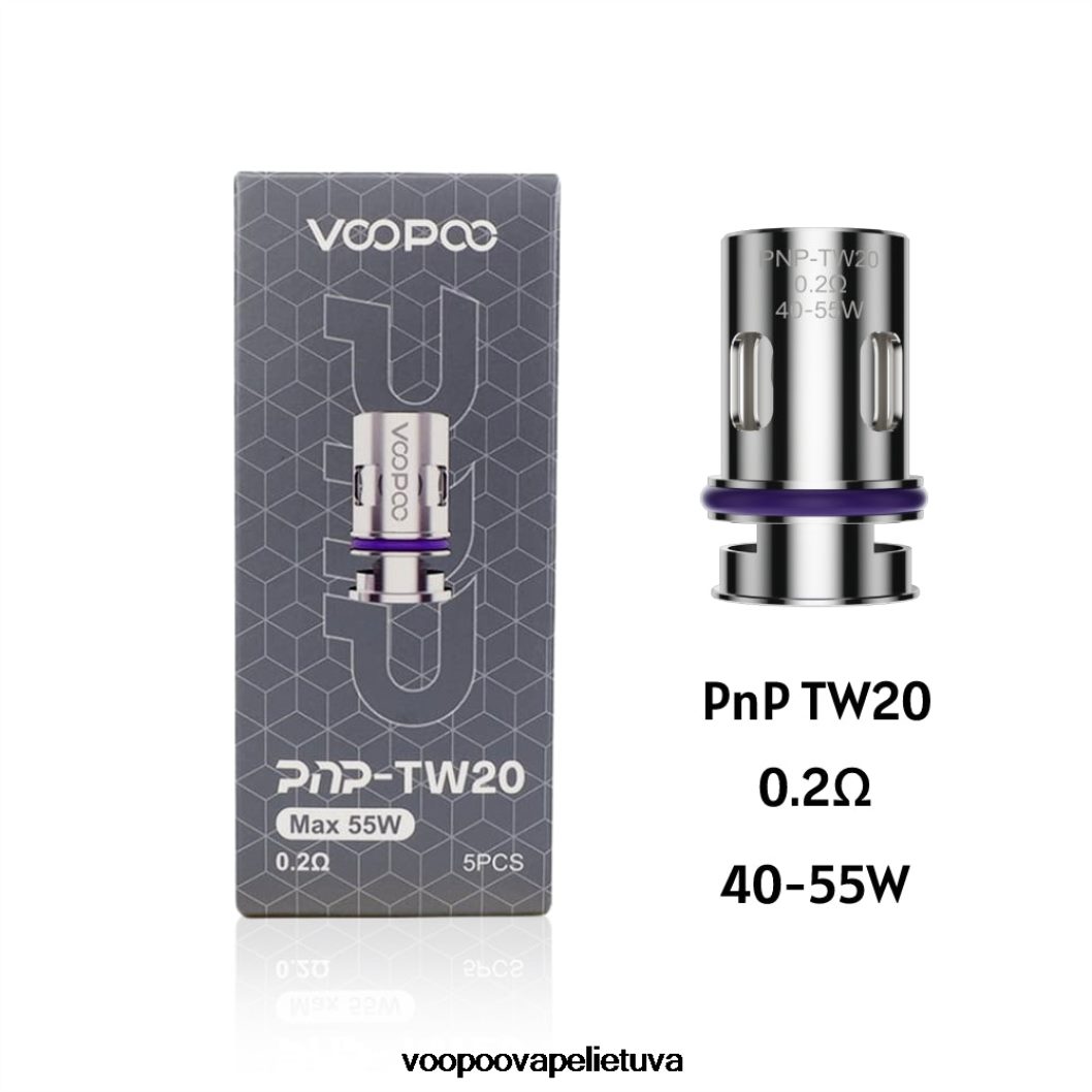 VOOPOO PNP ritės (5 vnt.) pnp-tw20 - VOOPOO Vape Argus Lietuva 2RTB4J602