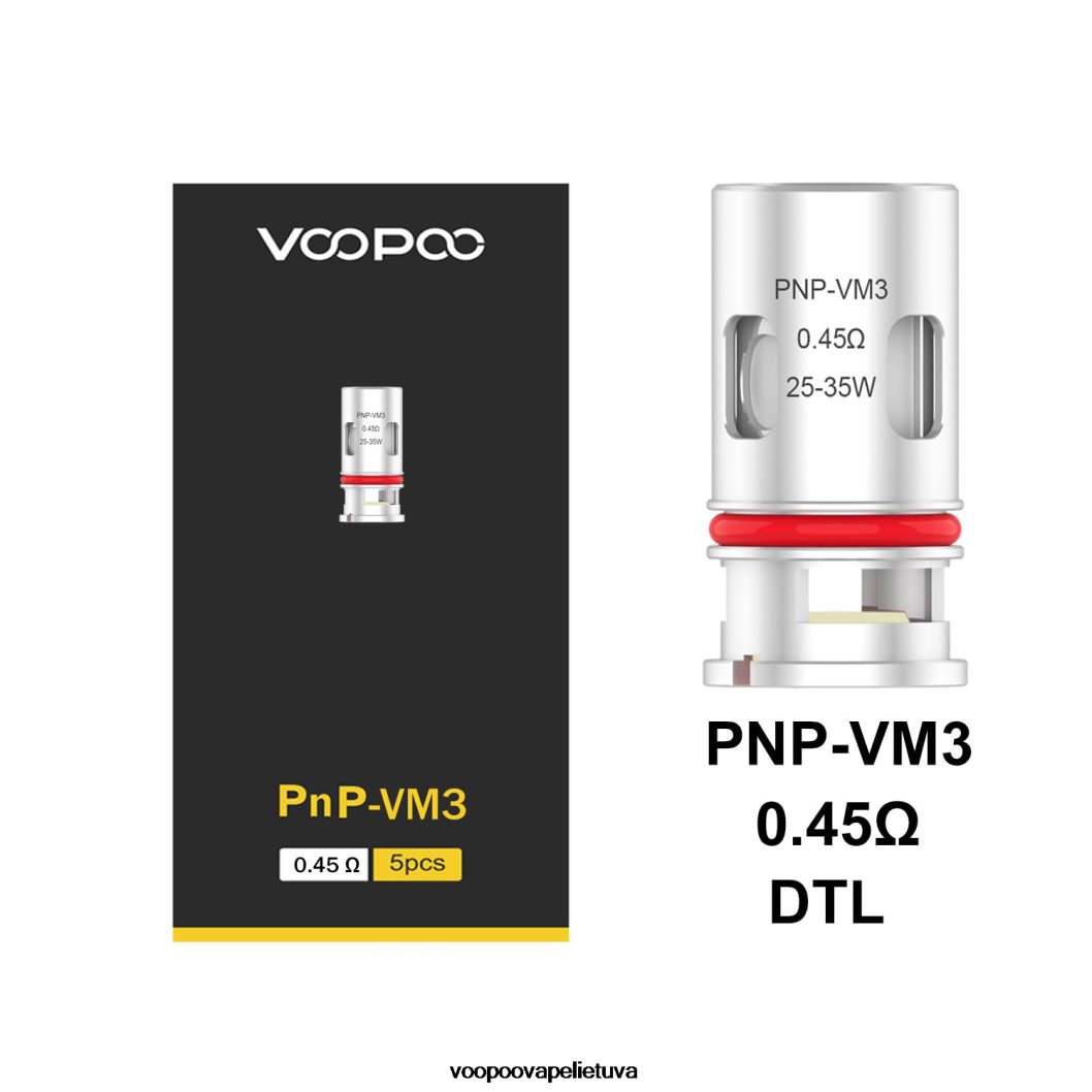 VOOPOO PNP ritės (5 vnt.) pnp-vm3 - VOOPOO Vape Lietuva 2RTB4J597