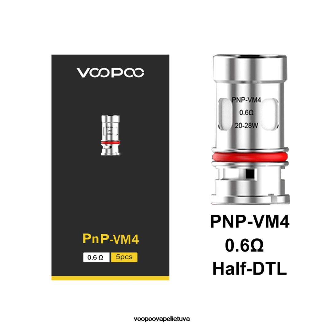VOOPOO PNP ritės (5 vnt.) pnp-vm4 - VOOPOO Vape Vilnius 2RTB4J598