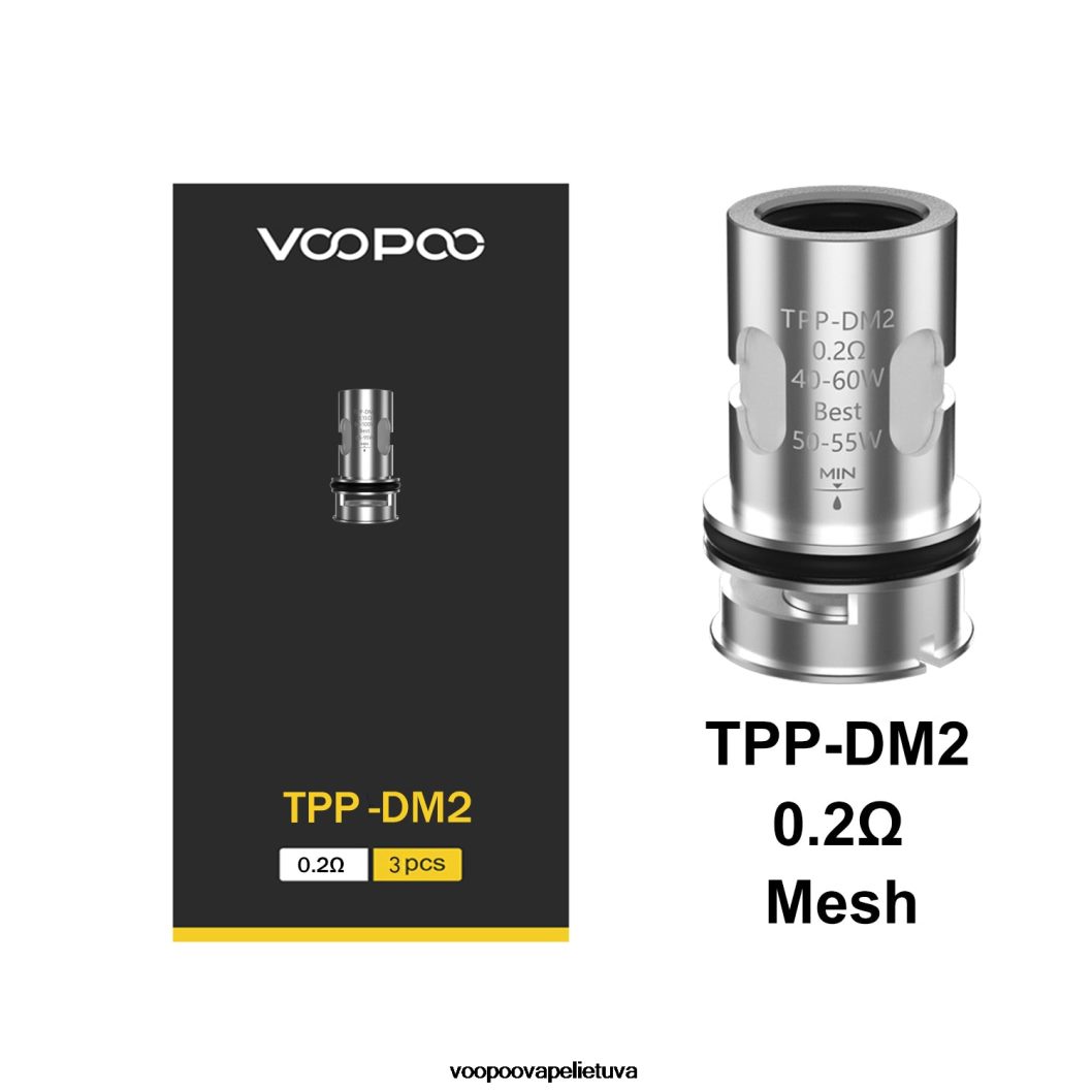 VOOPOO TPP ritės (3 vnt.) tpp-dm2 - VOOPOO Vape Mod 2RTB4J609