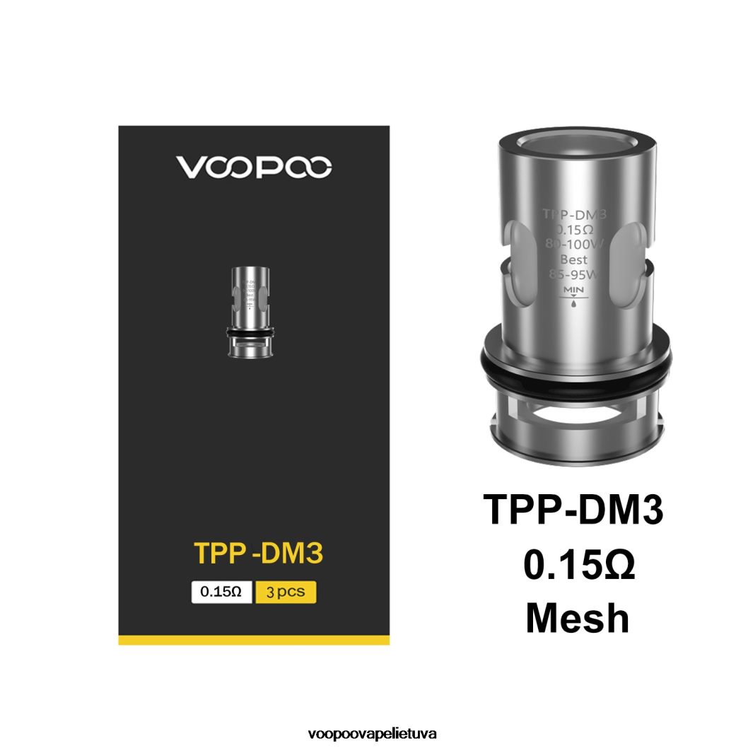 VOOPOO TPP ritės (3 vnt.) tpp-dm3 - VOOPOO Vape Amazon 2RTB4J610