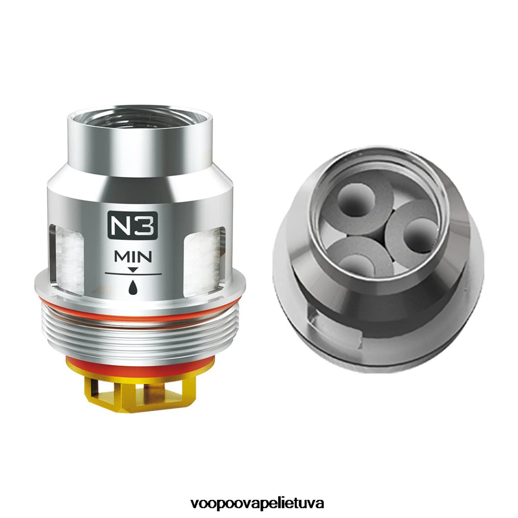 VOOPOO UFORCE ritės (5 vnt.) n3 0,2 omo - VOOPOO Lietuva 2RTB4J616