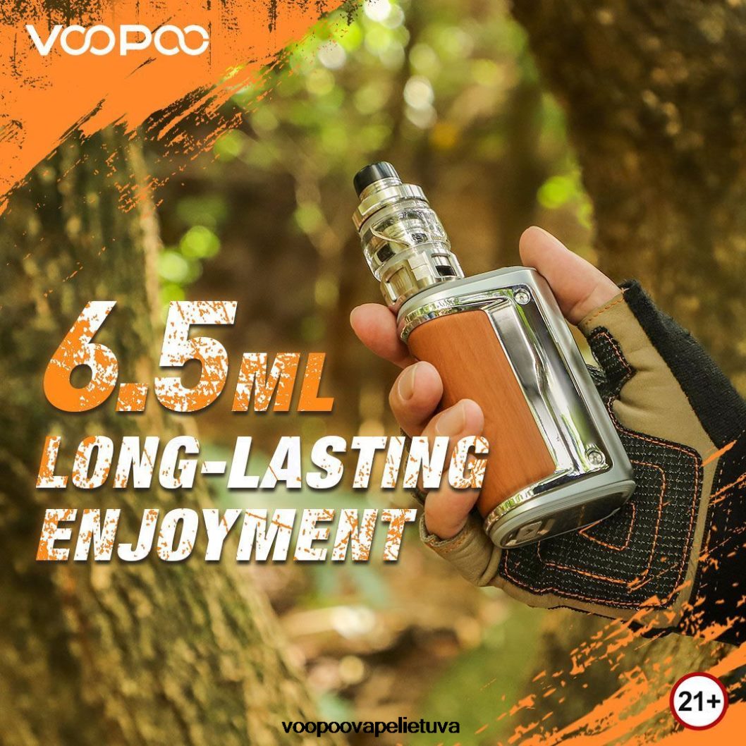 VOOPOO ARGUS GT II bako komplektas grafitas - VOOPOO Vape Drag Lietuva 2RTB4J1
