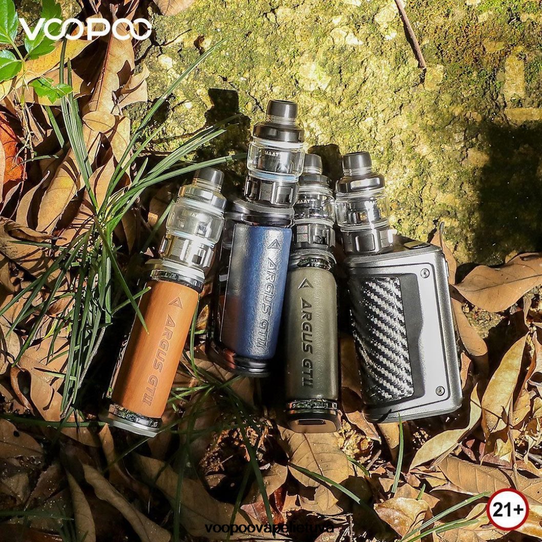 VOOPOO ARGUS GT II bako komplektas grafitas - VOOPOO Vape Drag Lietuva 2RTB4J1