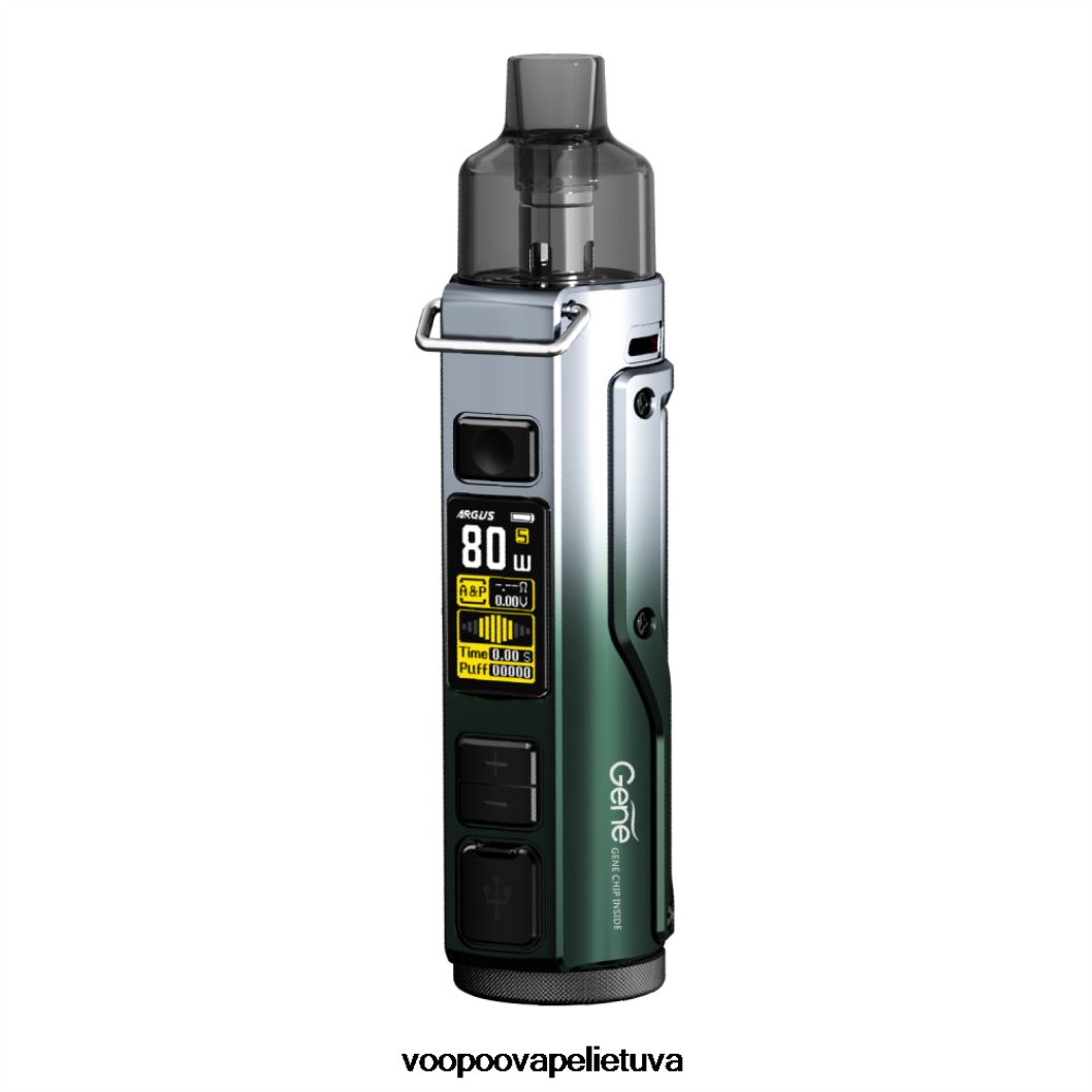 VOOPOO ARGUS PRO pod mod rinkinys juodai žalias sidabras - VOOPOO Vape Mod 2RTB4J29