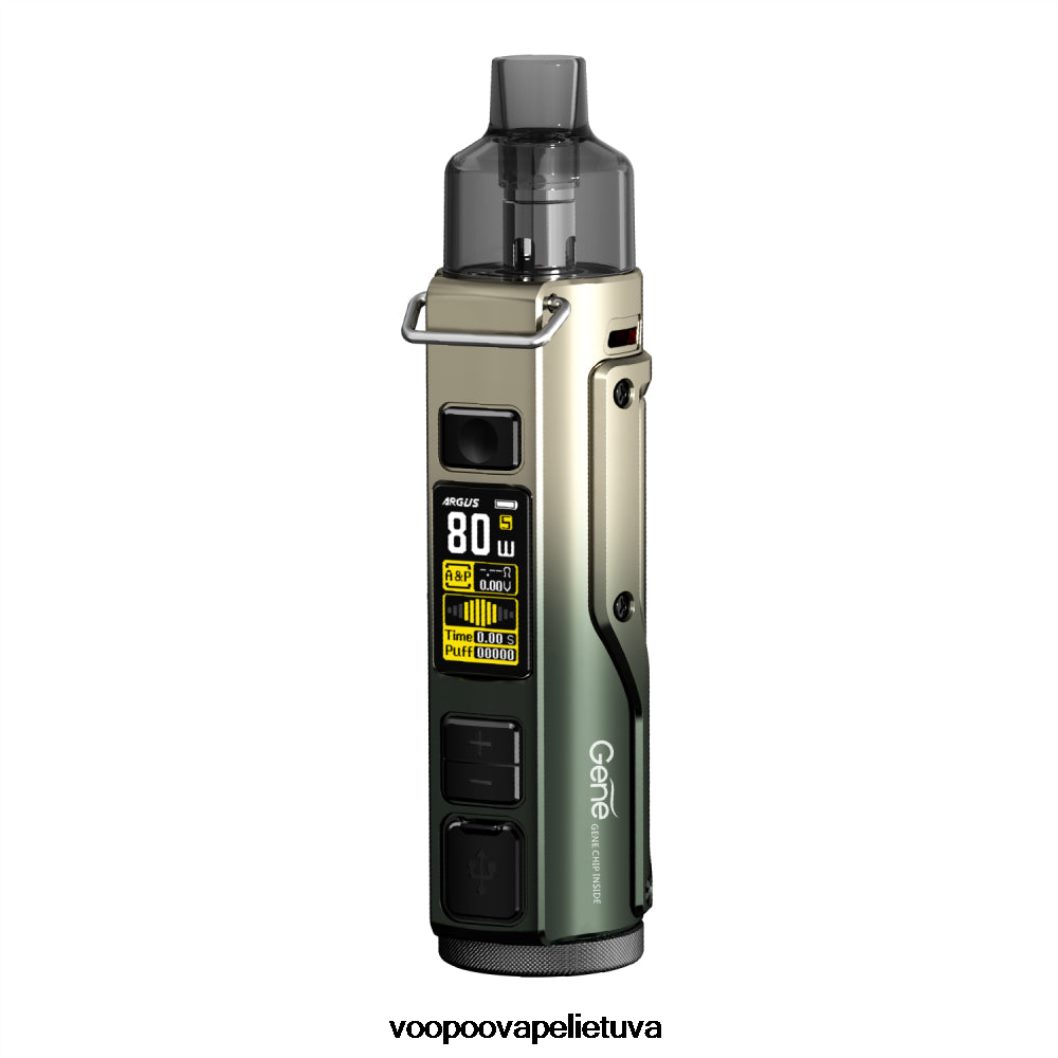 VOOPOO ARGUS PRO pod mod rinkinys juodai žalio aukso - VOOPOO Vape Amazon 2RTB4J30