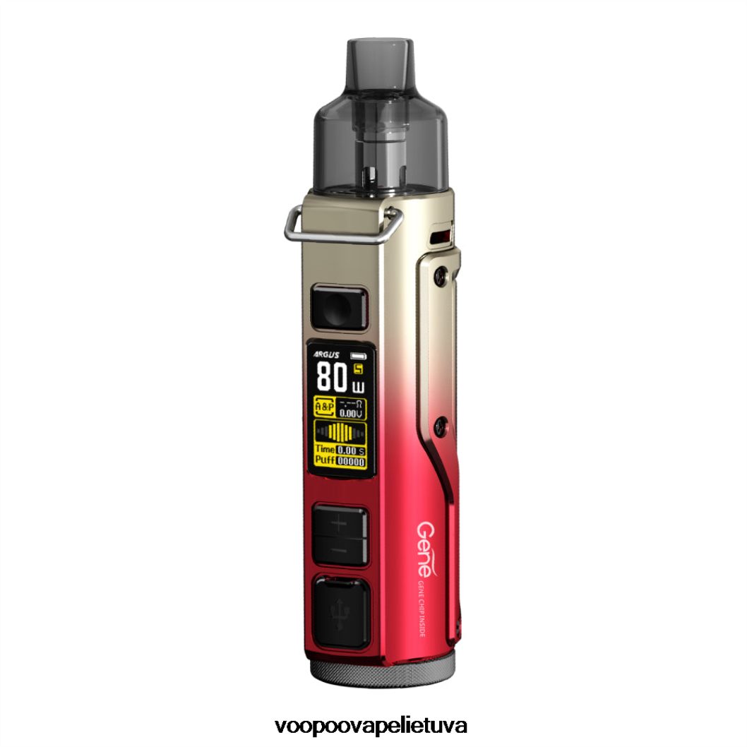 VOOPOO ARGUS PRO pod mod rinkinys raudonas auksas - VOOPOO Vape Argus Lietuva 2RTB4J32