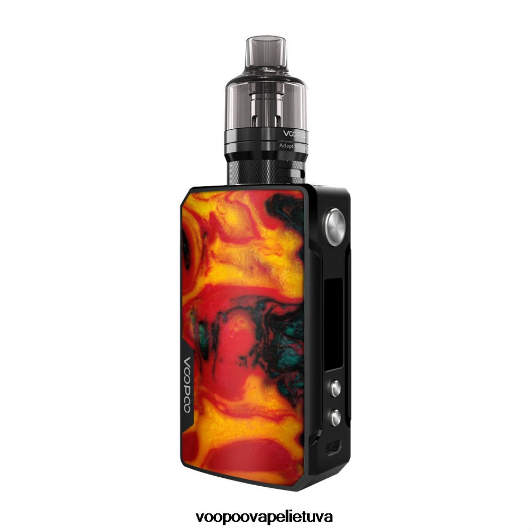 VOOPOO DRAG 2 atnaujinimo leidimas juodos ugnies debesis - VOOPOO Vape Lietuva 2RTB4J327