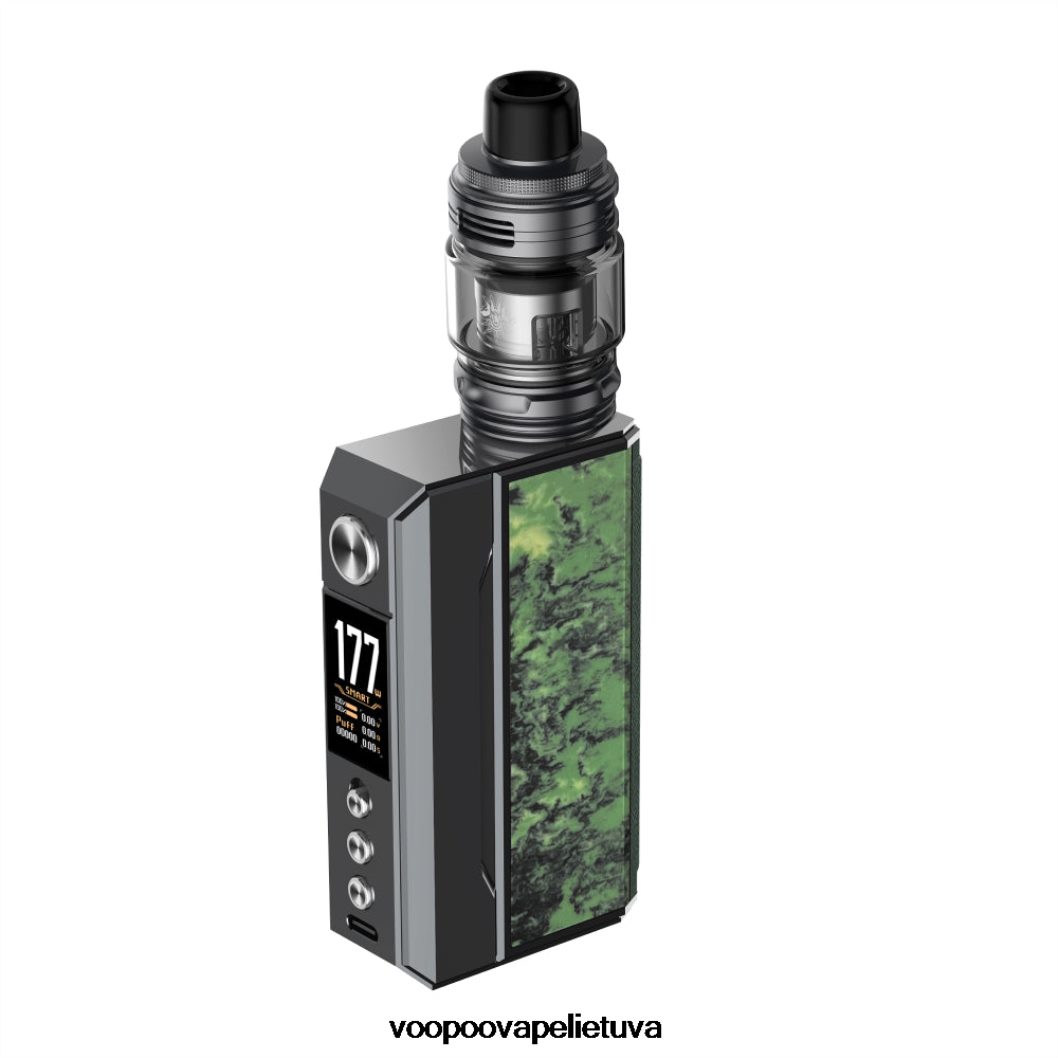 VOOPOO DRAG 4 rinkinys ginklas metalas+miško žalia - VOOPOO Lietuva 2RTB4J166