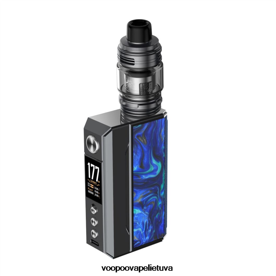VOOPOO DRAG 4 rinkinys pistoletas metalas+vandenyno mėlyna - VOOPOO Lietuva 2RTB4J146