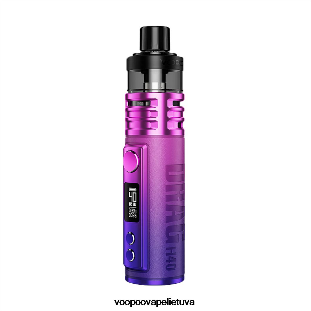 VOOPOO DRAG H40 pod mod moderni raudona - VOOPOO Vape Drag Lietuva 2RTB4J211