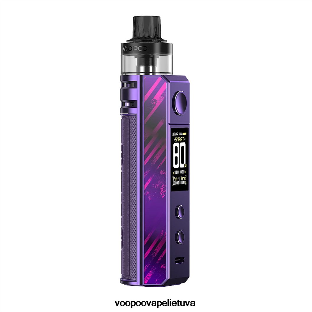 VOOPOO DRAG H80S ankšties rinkinys galaktika violetinė - VOOPOO Vape Store 2RTB4J244