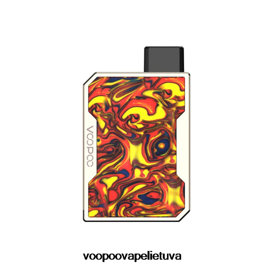 VOOPOO DRAG NANO ankštis raudona-auksinė - VOOPOO Vape Pen 2RTB4J305