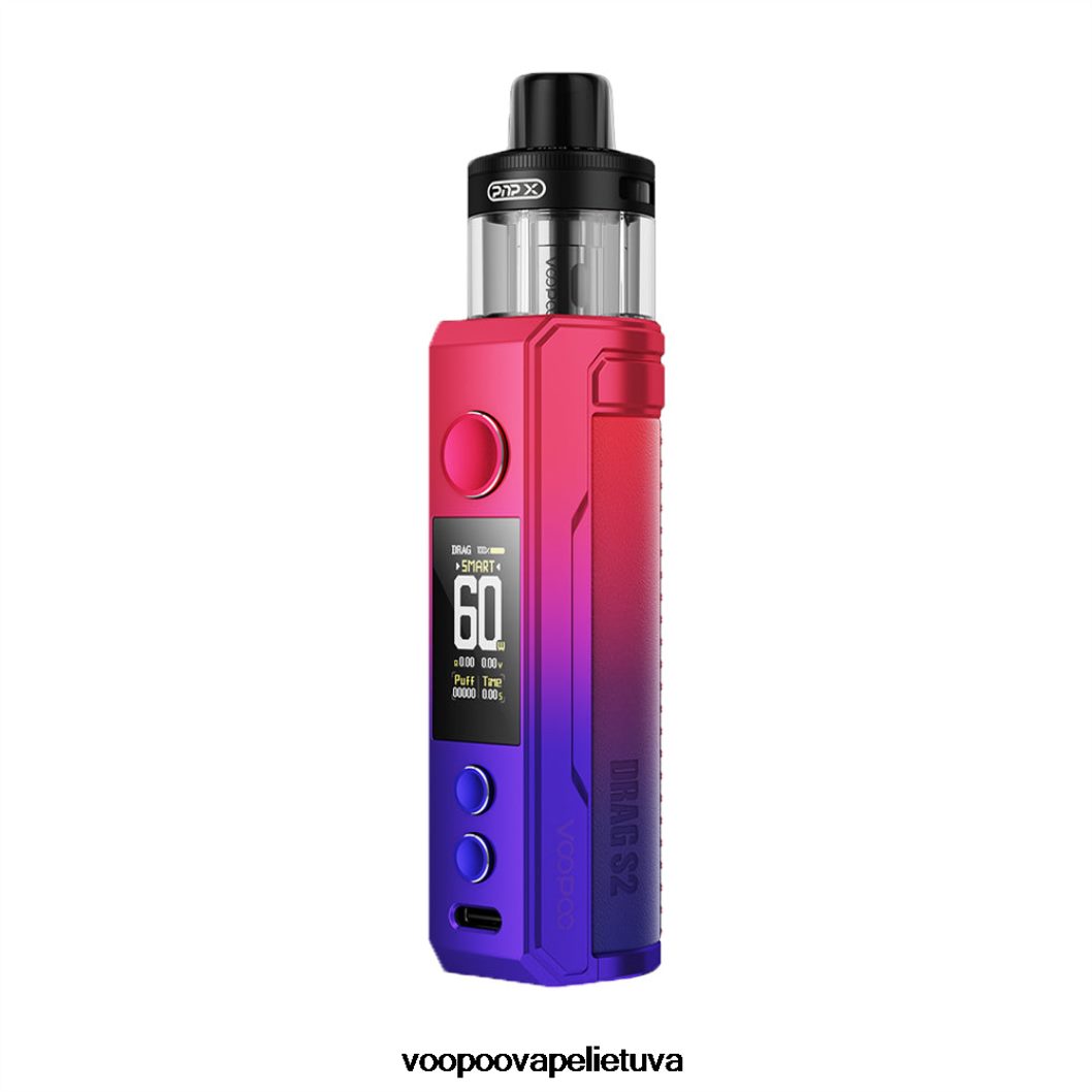 VOOPOO DRAG S2 pod mod rinkinys moderni raudona - VOOPOO Vape Vilnius 2RTB4J258