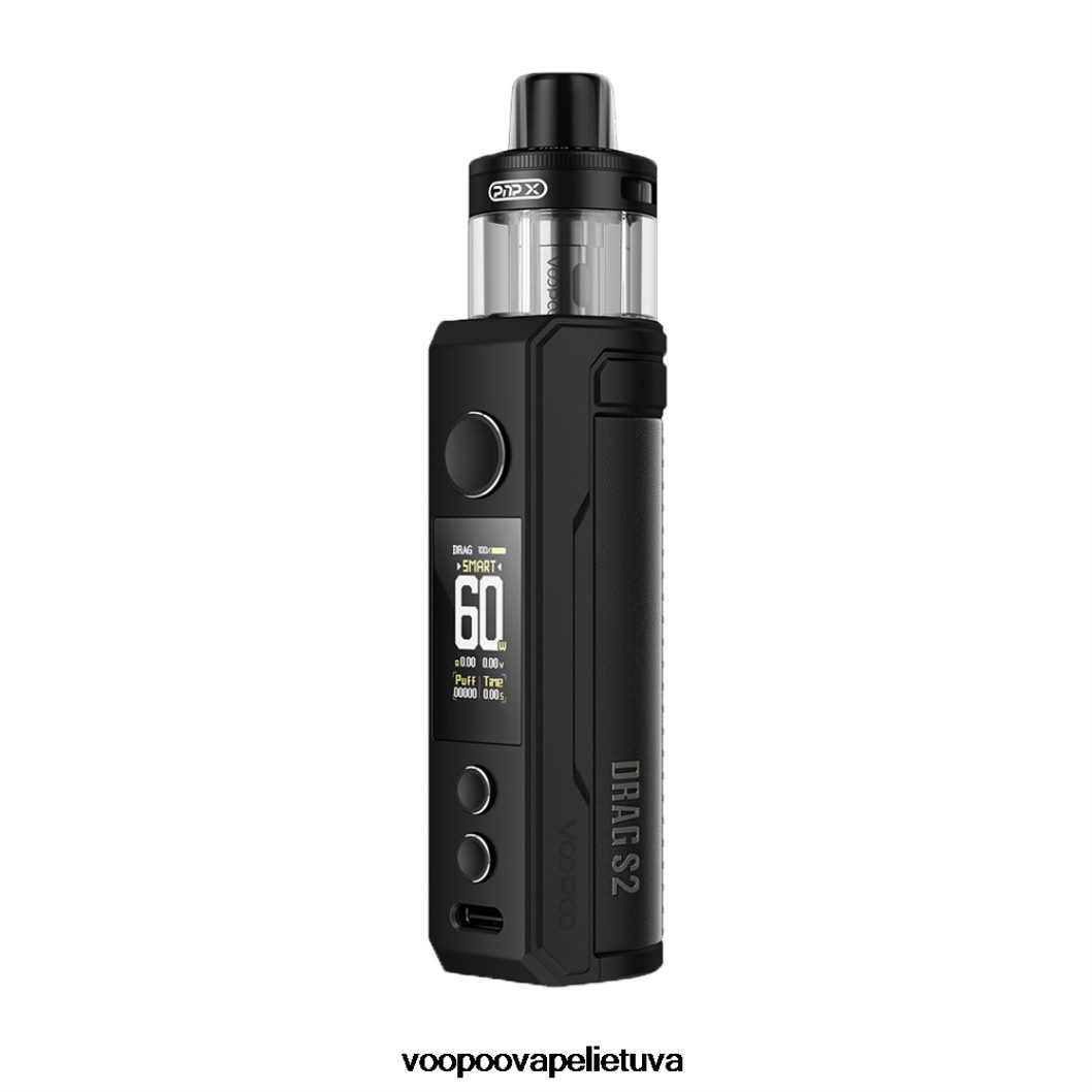 VOOPOO DRAG S2 pod mod rinkinys purškiamas juodas - VOOPOO Vape Drag Lietuva 2RTB4J261