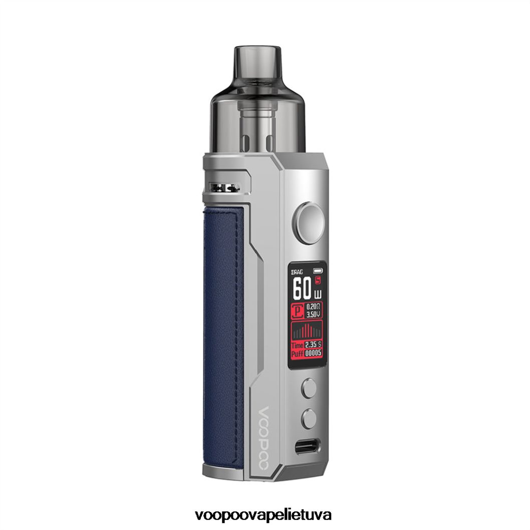 VOOPOO DRAG S pod mod rinkinys sidabrinė mėlyna - VOOPOO Vape Vinci 2RTB4J203