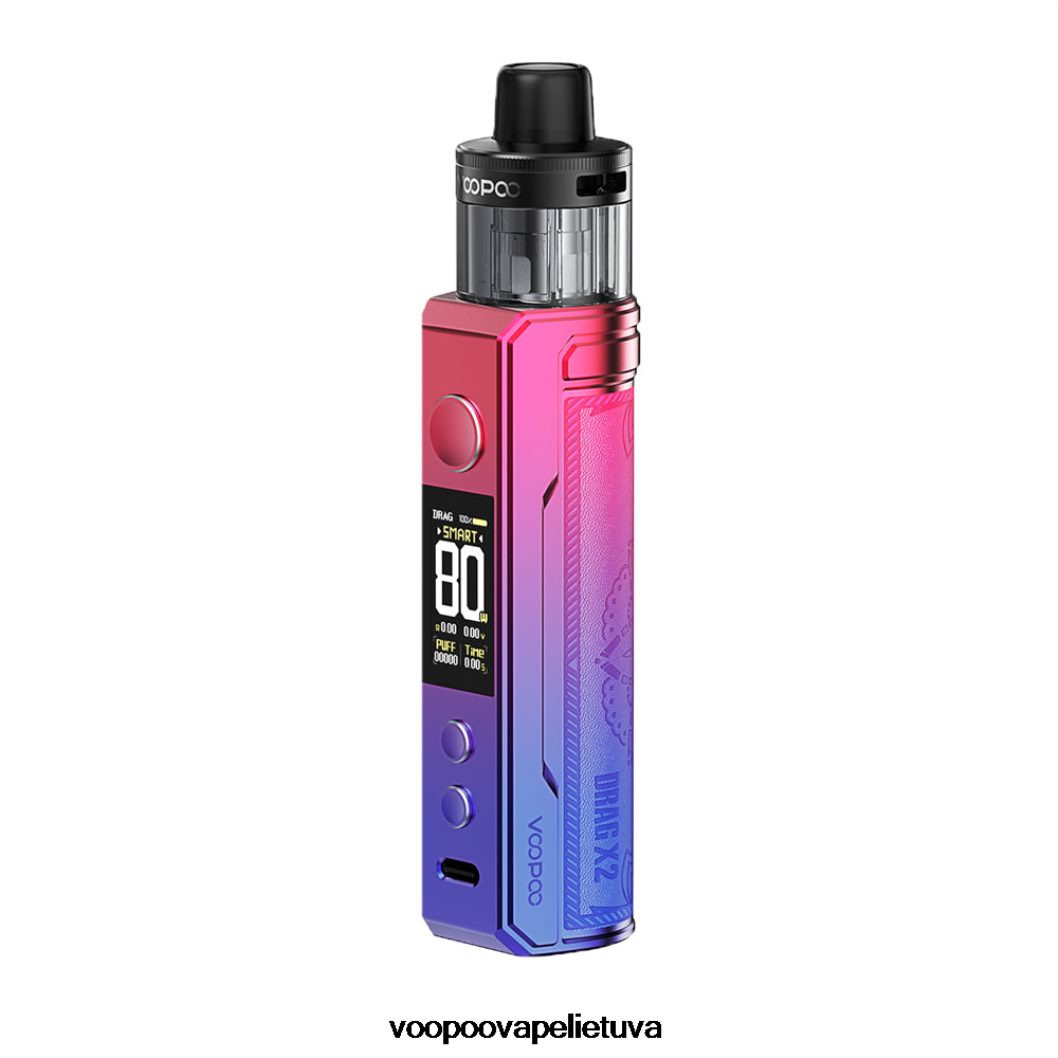 VOOPOO DRAG X2 pod mod moderni raudona - VOOPOO Vape Drag Lietuva 2RTB4J231