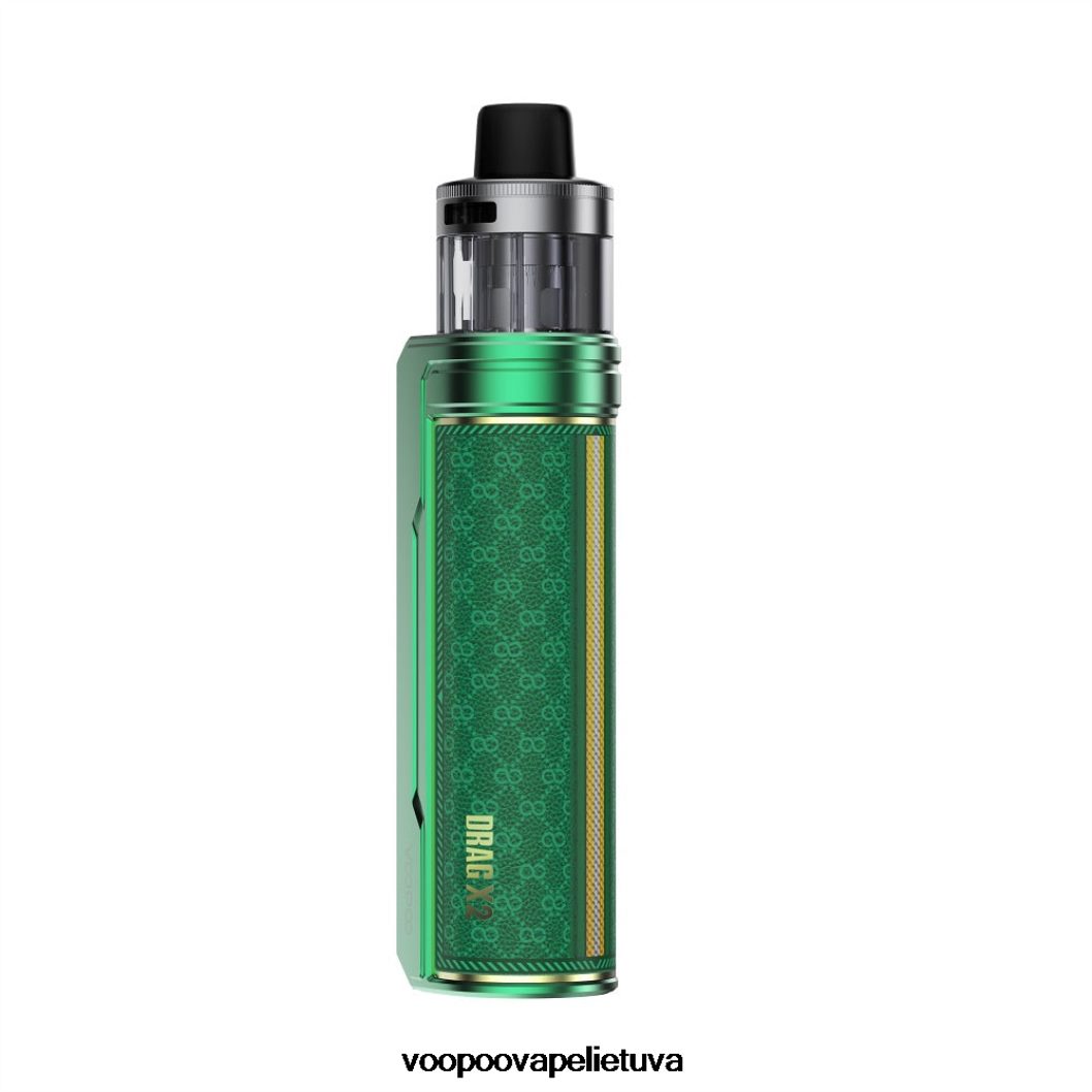 VOOPOO DRAG X2 pod mod samanų žalia - VOOPOO Lietuva 2RTB4J236