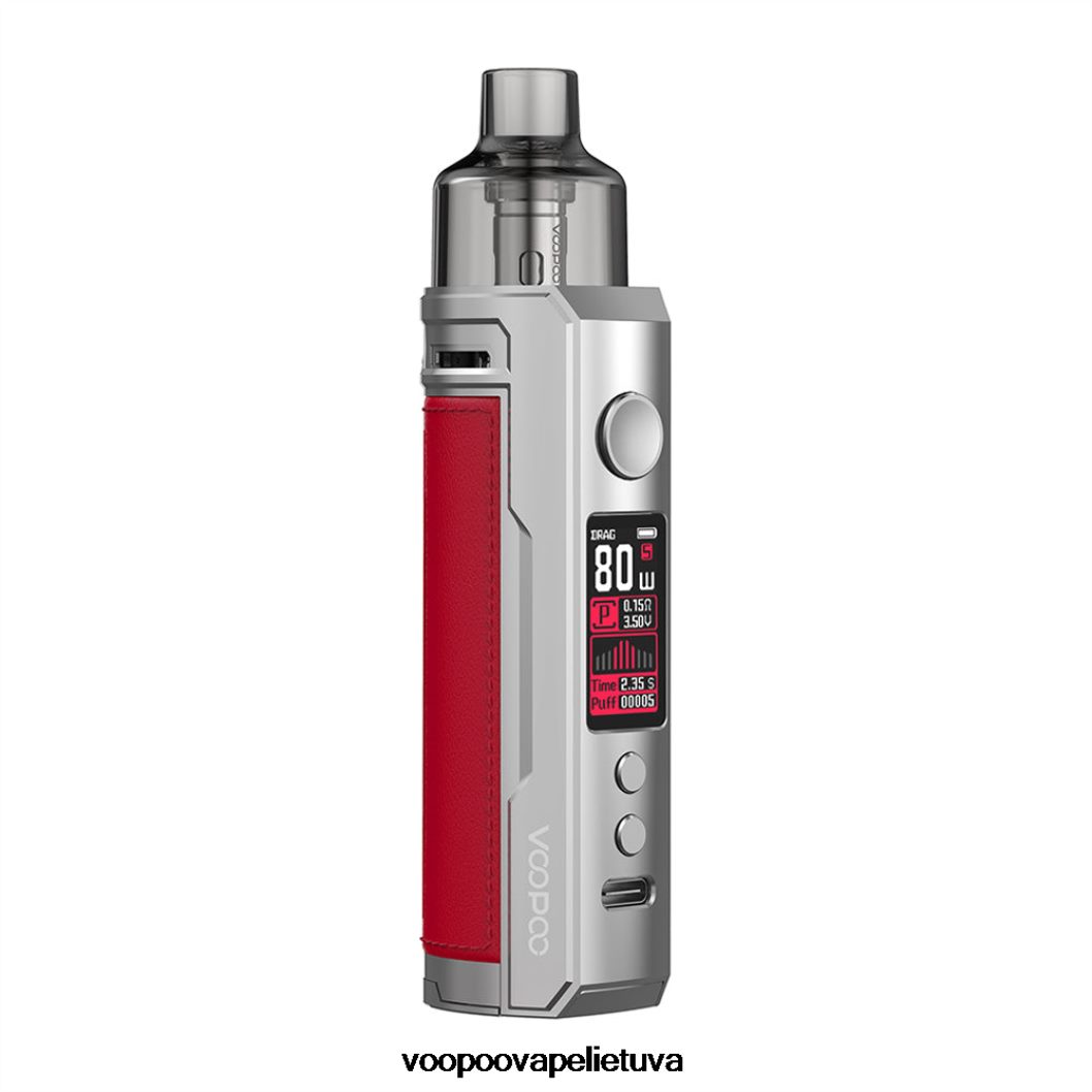VOOPOO DRAG X pod mod rinkinys marsala - VOOPOO Vape Lietuva 2RTB4J147