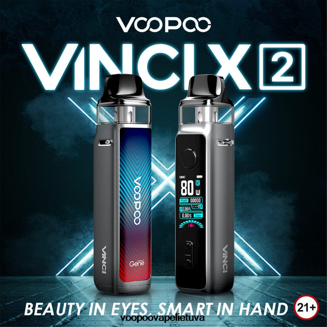 VOOPOO VINCI X 2 rinkinys anglies pluoštas - VOOPOO Vape Lietuva 2RTB4J347