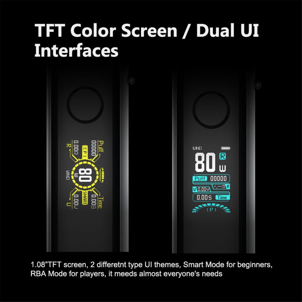 VOOPOO VINCI X 2 rinkinys anglies pluoštas - VOOPOO Vape Lietuva 2RTB4J347