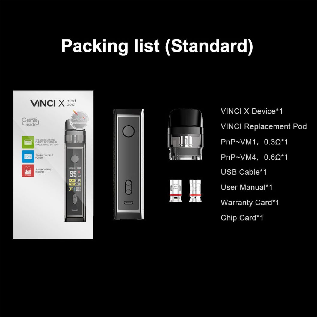 VOOPOO VINCI X mod pod rinkinys anglies pluoštas - VOOPOO Lietuva 2RTB4J346